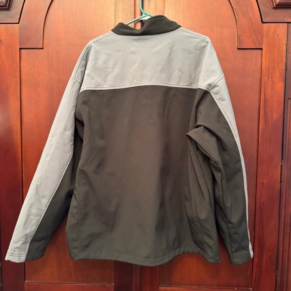 Nordictrack Men's Long Sleeve Full Zip Jacket Collared Black Gray Size XXL - Picture 2 of 9